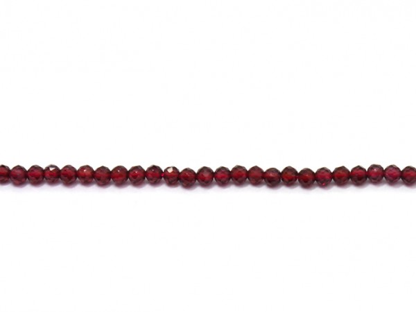 1 Strang Granat, 3,2 mm, granatrot