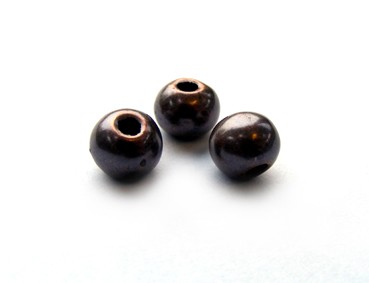 Keramik Kugel, 7 mm, verkupfert