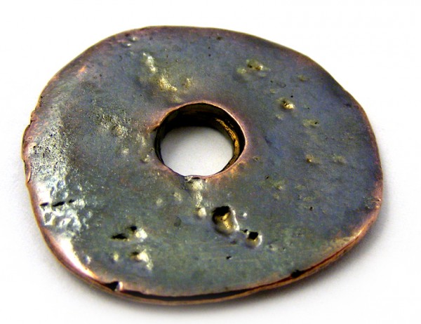 Große Scheibe, verkupfert