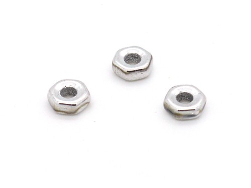 Mutter, 5 mm, silber glänzend