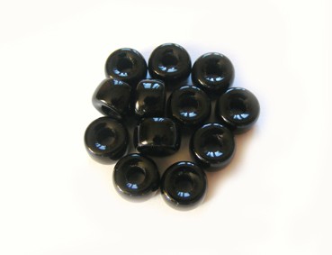 Roccailles, 9 mm, schwarz