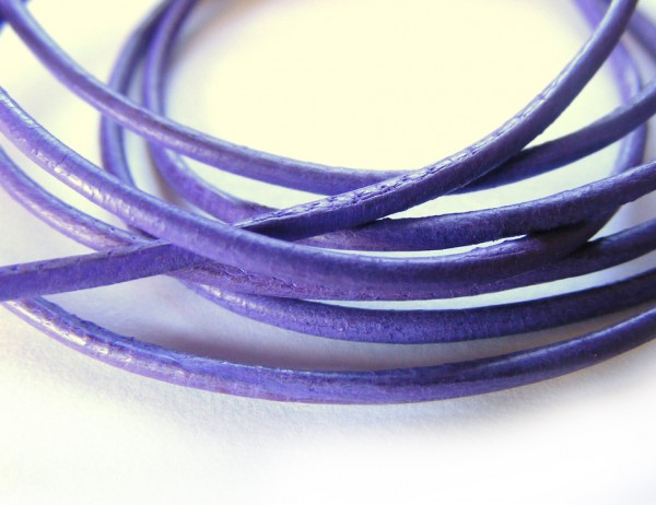 Ziegenleder, 1 Meter, 1,5 mm, flieder