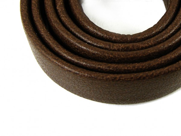 Lederband, 10 cm, 10 mm, braun
