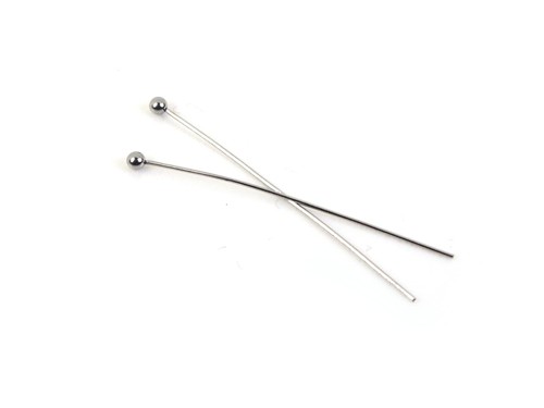 20 Kugelstifte, 37 mm, Edelstahl